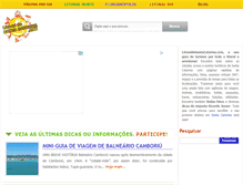 Tablet Screenshot of litoraldesantacatarina.com